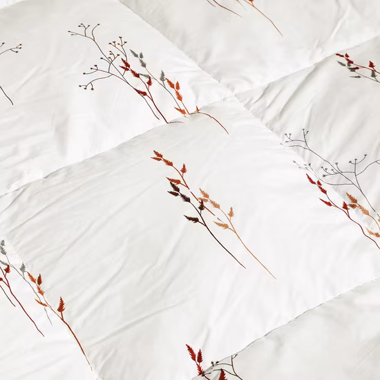 Warm Soft Pattern Printed Duck Feather Fill Duvet for Good Sleeping