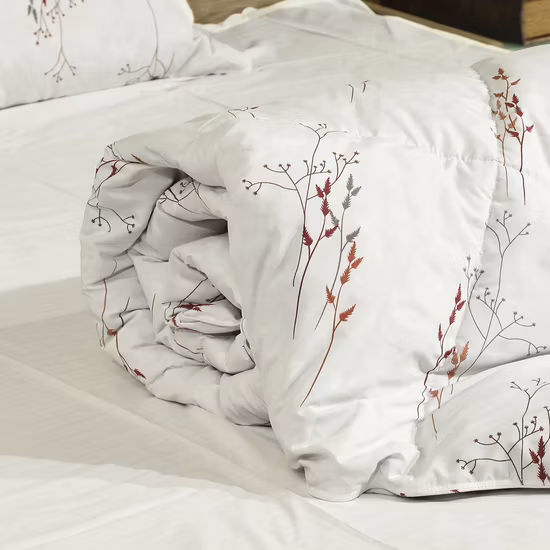 Warm Soft Pattern Printed Duck Feather Fill Duvet for Good Sleeping