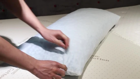 Охлаждающие подушки кровати из пены с эффектом памяти стандартного размера с моющейся съемной крышкой
