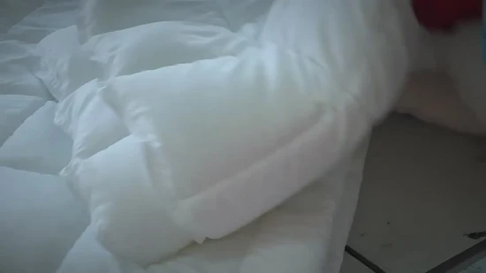Китай производитель оптовая продажа матовая микрофибра 3D силиконизированный полый полиэфирный наполнитель для отелей/домашняя кровать спальное одеяло вставка